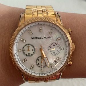 Michael Kors gold watch